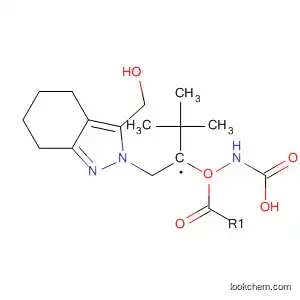 Carbamic acid,
[2-[4,5,6,7-tetrahydro-3-(hydroxymethyl)-2H-indazol-2-yl]ethyl]-,
1,1-dimethylethyl ester