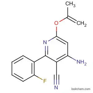 3-Pyridinecarbonitrile, 4-amino-2-(2-fluorophenyl)-6-(2-propenyloxy)-