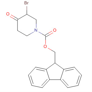 1-Piperidinecarboxylic acid, 3-bromo-4-oxo-, 9H-fluoren-9-ylmethyl  ester