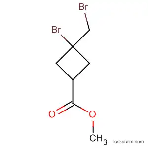 Cyclobutanecarboxylic acid, 3-bromo-3-(bromomethyl)-, methyl ester,
cis-