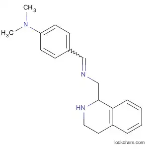 1-Isoquinolinemethanamine,
N-[[4-(dimethylamino)phenyl]methylene]-1,2,3,4-tetrahydro-