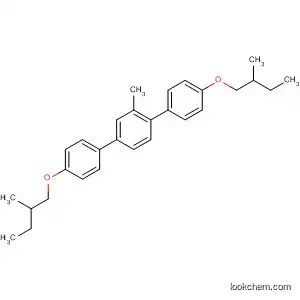 Molecular Structure of 566940-22-5 (1,1':4',1''-Terphenyl, 2'-methyl-4,4''-bis(2-methylbutoxy)-)