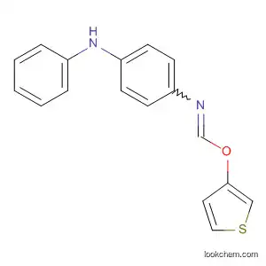 Molecular Structure of 568579-69-1 (Methanimidic acid, N-[4-(phenylamino)phenyl]-, 3-thienyl ester)
