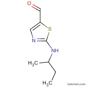 Molecular Structure of 569348-80-7 (5-Thiazolecarboxaldehyde, 2-(methylpropylamino)-)