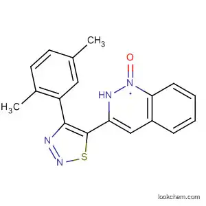 Molecular Structure of 570373-88-5 (2(1H)-Quinoxalinone, 3-[4-(2,5-dimethylphenyl)-1,2,3-thiadiazol-5-yl]-)