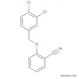 Molecular Structure of 572917-52-3 (Benzonitrile, 2-[(3,4-dichlorophenyl)methoxy]-)