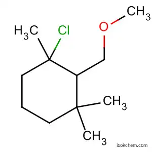 Cyclohexane, 1-chloro-2-(methoxymethyl)-1,3,3-trimethyl-