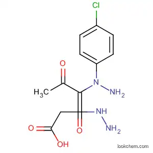 Molecular Structure of 574734-07-9 (Acetic acid,
[1-[2-(4-chlorophenyl)hydrazino]-2-oxopropylidene]methylhydrazide)