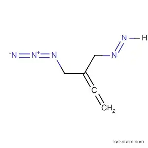 Molecular Structure of 574744-76-6 (Diazene, [1-(azidomethyl)-1,2-propadienyl]methyl-, (1E)-)
