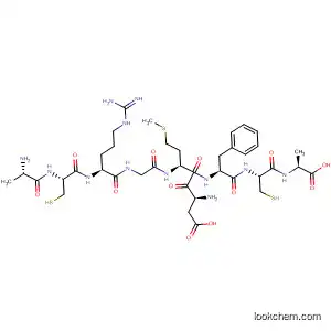 Molecular Structure of 577973-26-3 (L-Alanine,
L-alanyl-L-cysteinyl-L-arginylglycyl-L-a-aspartyl-L-methionyl-L-phenylalanyl
-L-cysteinyl-)