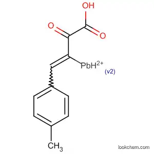 Molecular Structure of 577979-51-2 (3-Butenoic acid, 4-(4-methylphenyl)-2-oxo-, lead(2+) salt)