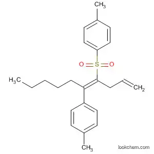 Molecular Structure of 578710-02-8 (Benzene,
1-methyl-4-[[(1E)-2-(4-methylphenyl)-1-(2-propenyl)-1-heptenyl]sulfonyl]-)