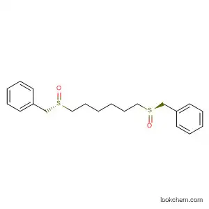 Molecular Structure of 578729-85-8 (Benzene, [[(R)-[6-[(S)-(phenylmethyl)sulfinyl]hexyl]sulfinyl]methyl]-)