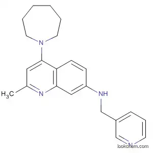 7-Quinolinamine,
4-(hexahydro-1H-azepin-1-yl)-2-methyl-N-(3-pyridinylmethyl)-