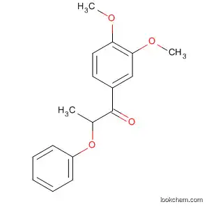 Molecular Structure of 117580-14-0 (1-Propanone, 1-(3,4-dimethoxyphenyl)-2-phenoxy-)