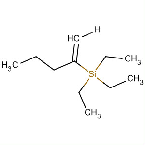 Molecular Structure of 121882-53-9 (Silane, triethyl-(2Z)-2-pentenyl-)