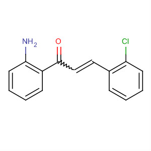 Molecular Structure of 123134-58-7 (2-Propen-1-one, 1-(2-aminophenyl)-3-(2-chlorophenyl)-)