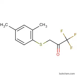 2-Propanone, 3-[(2,4-dimethylphenyl)thio]-1,1,1-trifluoro-