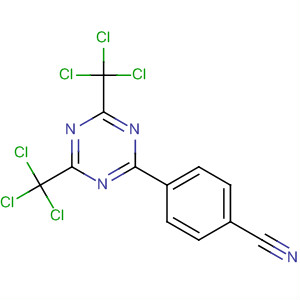 Molecular Structure of 148527-57-5 (Benzonitrile, 4-[4,6-bis(trichloromethyl)-1,3,5-triazin-2-yl]-)
