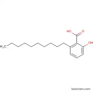 Molecular Structure of 148529-38-8 (Benzoic acid, 2-decyl-6-hydroxy-)