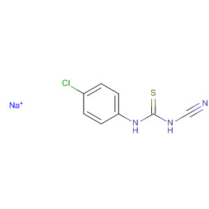 Molecular Structure of 152663-05-3 (Thiourea, N-(4-chlorophenyl)-N'-cyano-, monosodium salt)