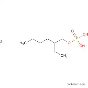 Molecular Structure of 15658-02-3 (Phosphoric acid, mono(2-ethylhexyl) ester, zinc salt (1:1))