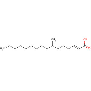 Molecular Structure of 160017-67-4 (Hexadecenoic acid, 7-methyl-)