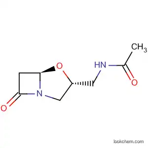 Molecular Structure of 169528-25-0 (Acetamide,
N-[[(3R,5R)-7-oxo-4-oxa-1-azabicyclo[3.2.0]hept-3-yl]methyl]-)