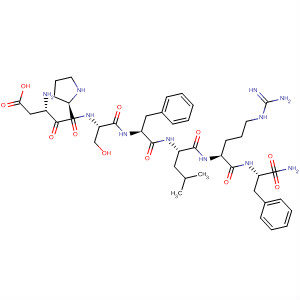 Molecular Structure of 178437-82-6 (L-Phenylalaninamide,
L-a-aspartyl-L-prolyl-L-seryl-L-phenylalanyl-L-leucyl-L-arginyl-)