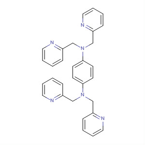 Molecular Structure of 194924-52-2 (1,4-Benzenediamine, N,N,N',N'-tetrakis(2-pyridinylmethyl)-)