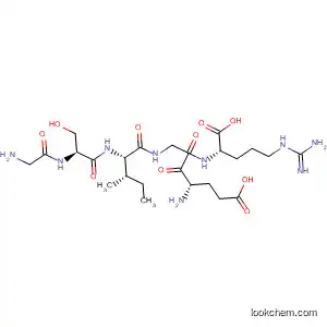 Molecular Structure of 197307-30-5 (L-Arginine, glycyl-L-seryl-L-isoleucyl-L-a-glutamylglycyl-)