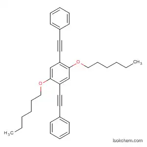 Molecular Structure of 200702-67-6 (Benzene, 1,4-bis(hexyloxy)-2,5-bis(phenylethynyl)-)