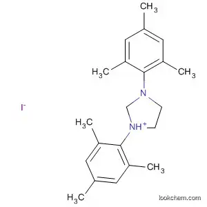 Molecular Structure of 200730-57-0 (1H-Imidazolium, 4,5-dihydro-1,3-bis(2,4,6-trimethylphenyl)-, iodide)
