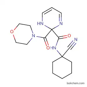 Molecular Structure of 581797-07-1 (3-Pyridazinecarboxamide,
N-(1-cyanocyclohexyl)hexahydro-2-(4-morpholinylcarbonyl)-, (3S)-)