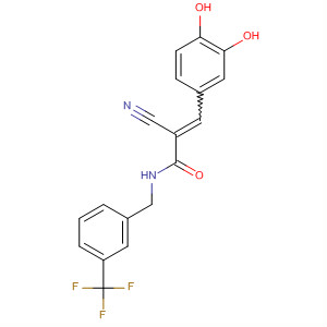 2-Propenamide,
2-cyano-3-(3,4-dihydroxyphenyl)-N-[[3-(trifluoromethyl)phenyl]methyl]-