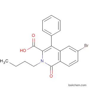 3-Isoquinolinecarboxylic acid,
6-bromo-2-butyl-1,2-dihydro-1-oxo-4-phenyl-
