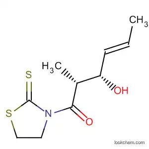 2-Thiazolidinethione,
3-[(2R,3S,4E)-3-hydroxy-2-methyl-1-oxo-4-hexenyl]-