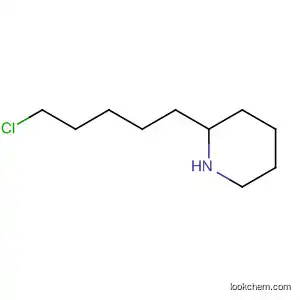 Molecular Structure of 586347-13-9 (Piperidine, 2-(5-chloropentyl)-)