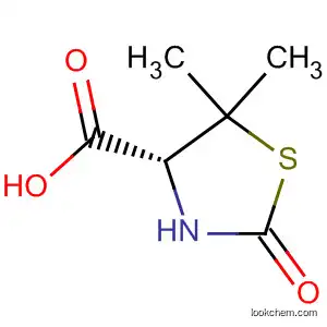 4-Thiazolidinecarboxylic acid, 5,5-dimethyl-2-oxo-, (4R)-
