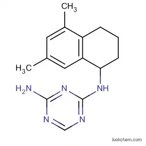 Molecular Structure of 586978-57-6 (1,3,5-Triazine-2,4-diamine,
N-(1,2,3,4-tetrahydro-5,7-dimethyl-1-naphthalenyl)-)