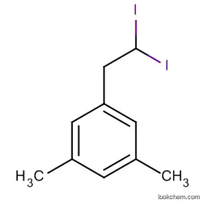 Molecular Structure of 587826-30-0 (Benzene, 1-(2,2-diiodoethyl)-3,5-dimethyl-)