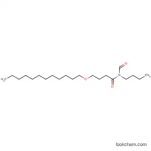 Molecular Structure of 587838-44-6 (Butanamide, N-butyl-4-(dodecyloxy)-N-formyl-)