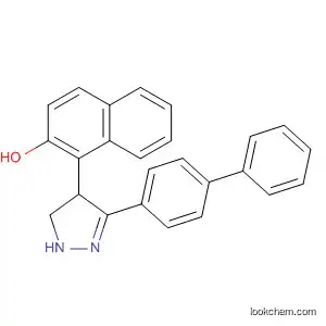 2-Naphthalenol, 1-(3-[1,1'-biphenyl]-4-yl-4,5-dihydro-1H-pyrazol-4-yl)-