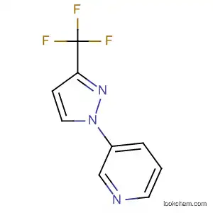Molecular Structure of 588717-60-6 (Pyridine, 3-[3-(trifluoromethyl)-1H-pyrazol-1-yl]-)