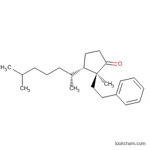 Molecular Structure of 588729-71-9 (Cyclopentanone, 3-[(1R)-1,5-dimethylhexyl]-2-methyl-2-(2-phenylethyl)-,
(2S,3S)-)