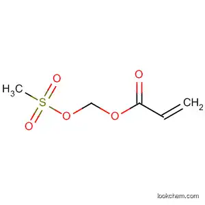 Molecular Structure of 588730-76-1 (2-Propenoic acid, [(methylsulfonyl)oxy]methyl ester)