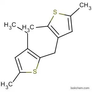Molecular Structure of 590345-52-1 (Thiophene, 2-[(2,5-dimethyl-3-thienyl)methyl]-3-ethyl-5-methyl-)