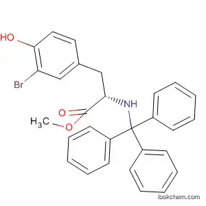 Molecular Structure of 590385-83-4 (Tyrosine, 3-bromo-N-(triphenylmethyl)-, methyl ester)