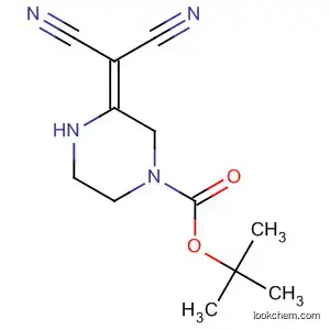 Molecular Structure of 590390-30-0 (1-Piperazinecarboxylic acid, 3-(dicyanomethylene)-, 1,1-dimethylethyl
ester)