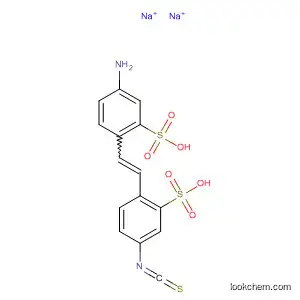 Molecular Structure of 591214-20-9 (Benzenesulfonic acid,
5-amino-2-[2-(4-isothiocyanato-2-sulfophenyl)ethenyl]-, disodium salt)